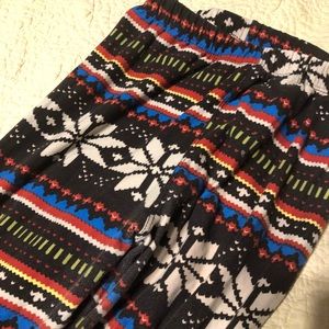 Snowflake leggings